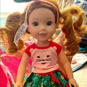 American Girl Wellie Wisher Willa Doll.
